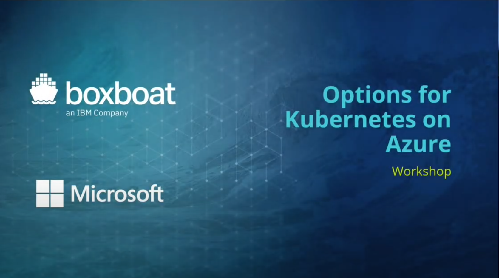 Featured image of post Video | Know Your Options for Kubernetes on Azure